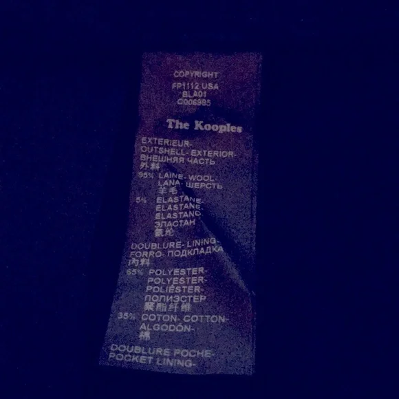 The Kooples Black Dress Pants - Picture 4 of 8